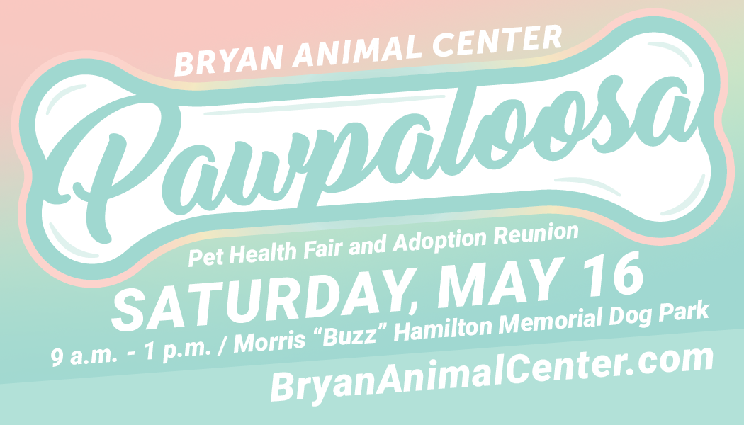 Bryan Animal Center's Pawpaloosa 2020 event promo image