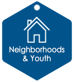 neighborhood and youth services icon