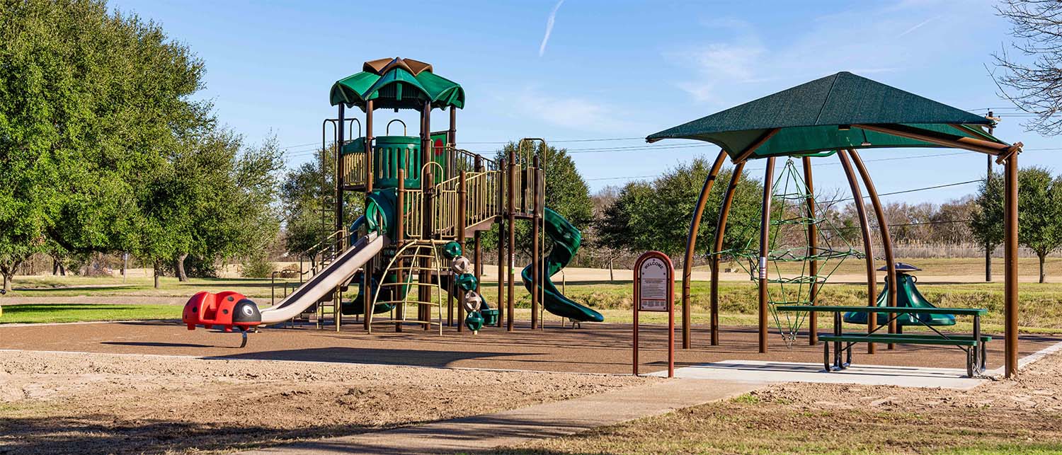 New playground at Sadie Thomas Park