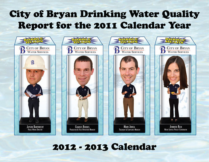 2012 water quality calendar